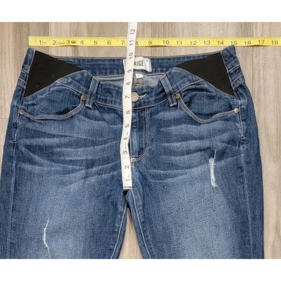 PAIGE Jimmy Jimmy Skinny Maternity Jeans size 27 - Picture 5 of 9